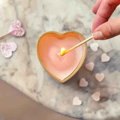 Kaars : 'You make my heart melt"