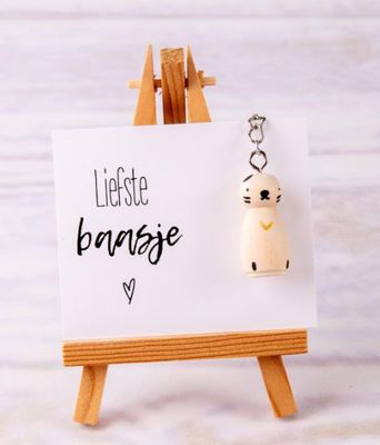 Sleutelhanger 'Liefste baasje-kat'