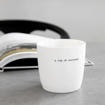 Mok : 'A cup of survival'