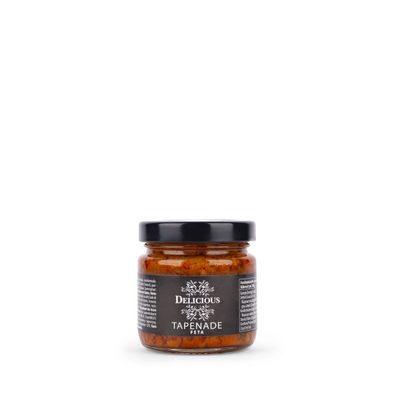 Tapenade : 'Griekse feta' met zwarte olijven