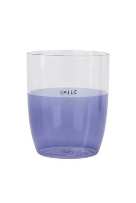 Drinkglas : 'Smile' of 'Enjoy'