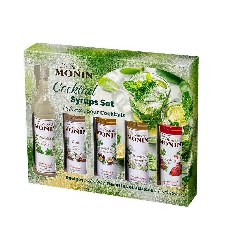 Mocktail set van 5 flesjes