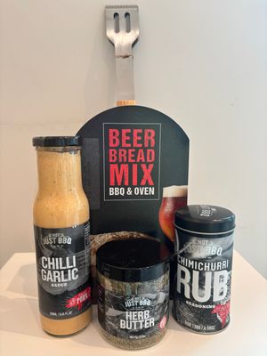BBQ pakket met BBQ tang