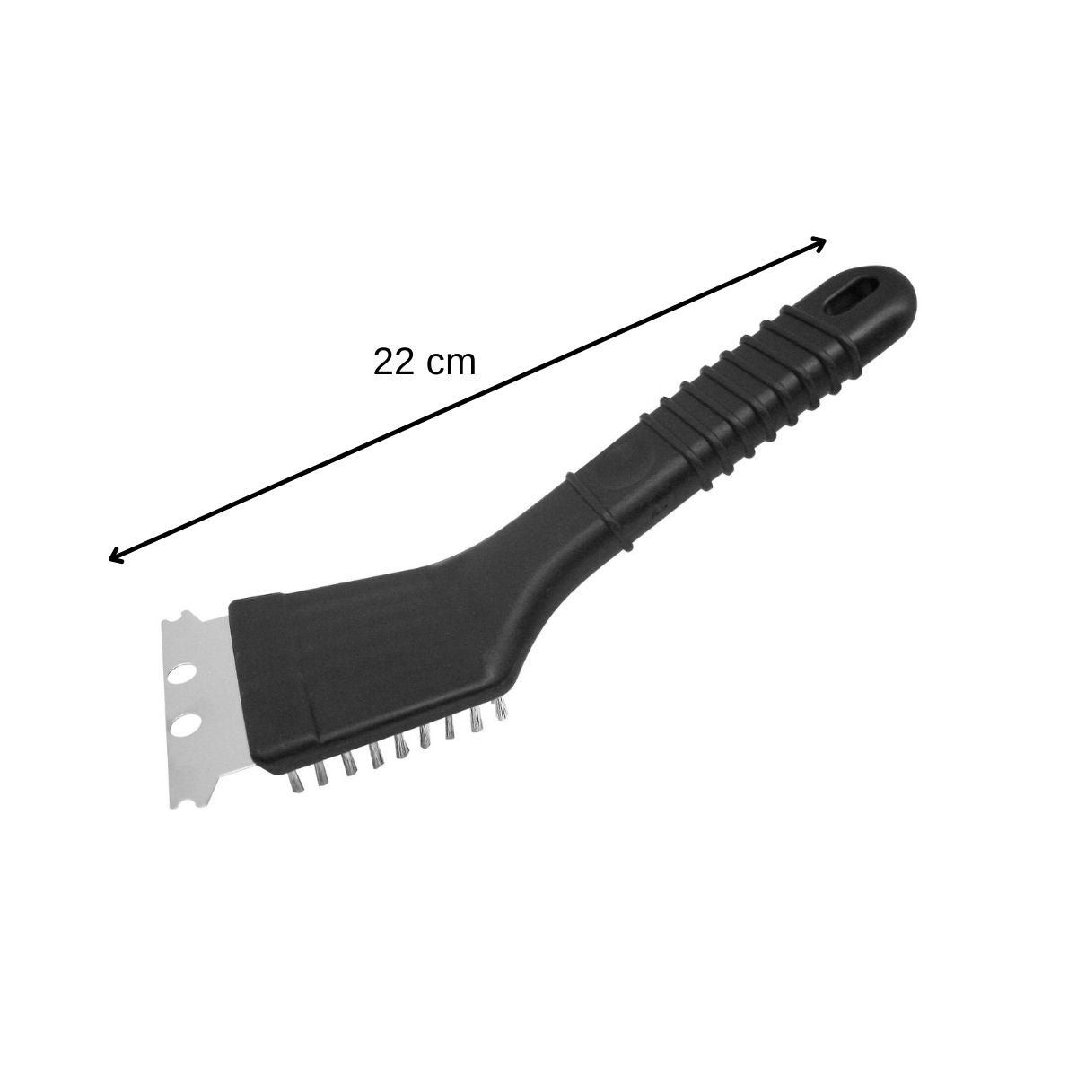 Plancha schraper en barbecueborstel