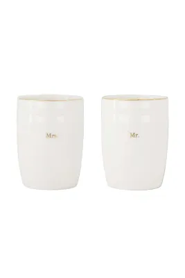 Set van 2 mokken : Mr &amp; Mrs