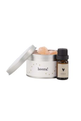 diffuser in blikje 'hoera'