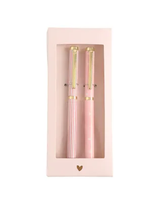Pennenset "Hearts &amp; stripes"