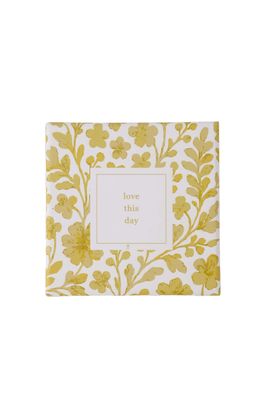 Set van 6 onderzetters : 'love this day'