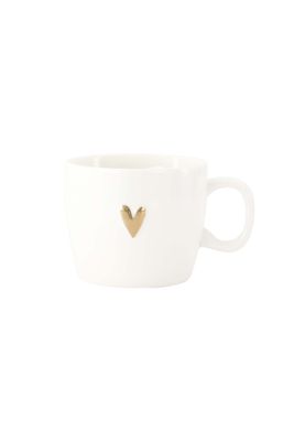 Liefdevolle cappuccino mok