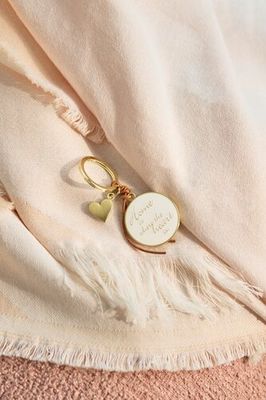 Sleutelhanger : 'Home is where the heart is'