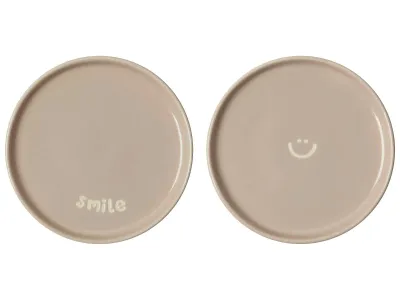 Set bordjes 'smile'