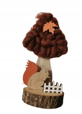 Houten herfstdecoratie
