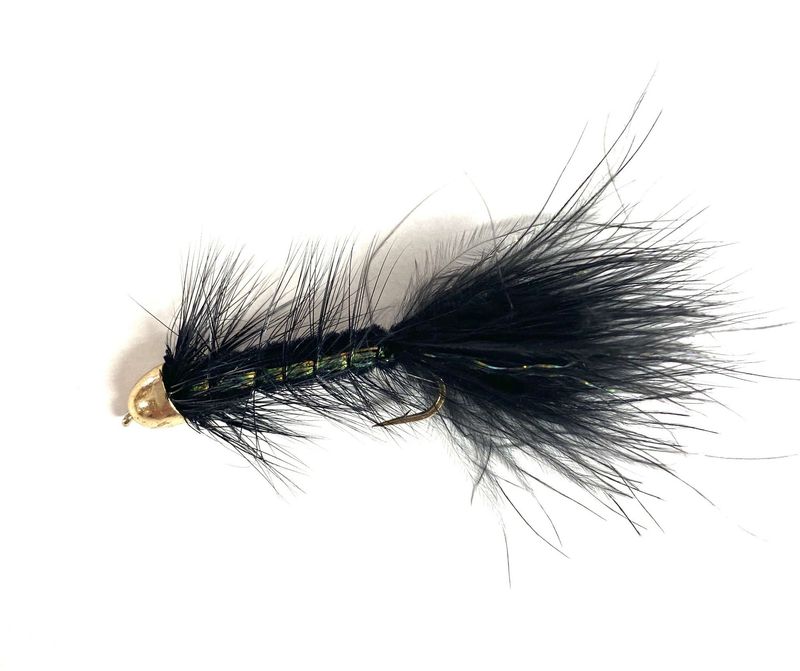 Cone Head Woolly Bugger Black
