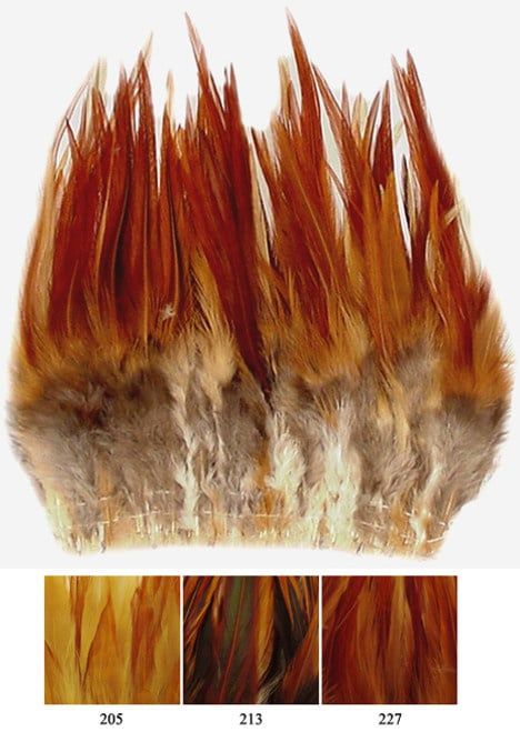 Strung Saddle Hackle