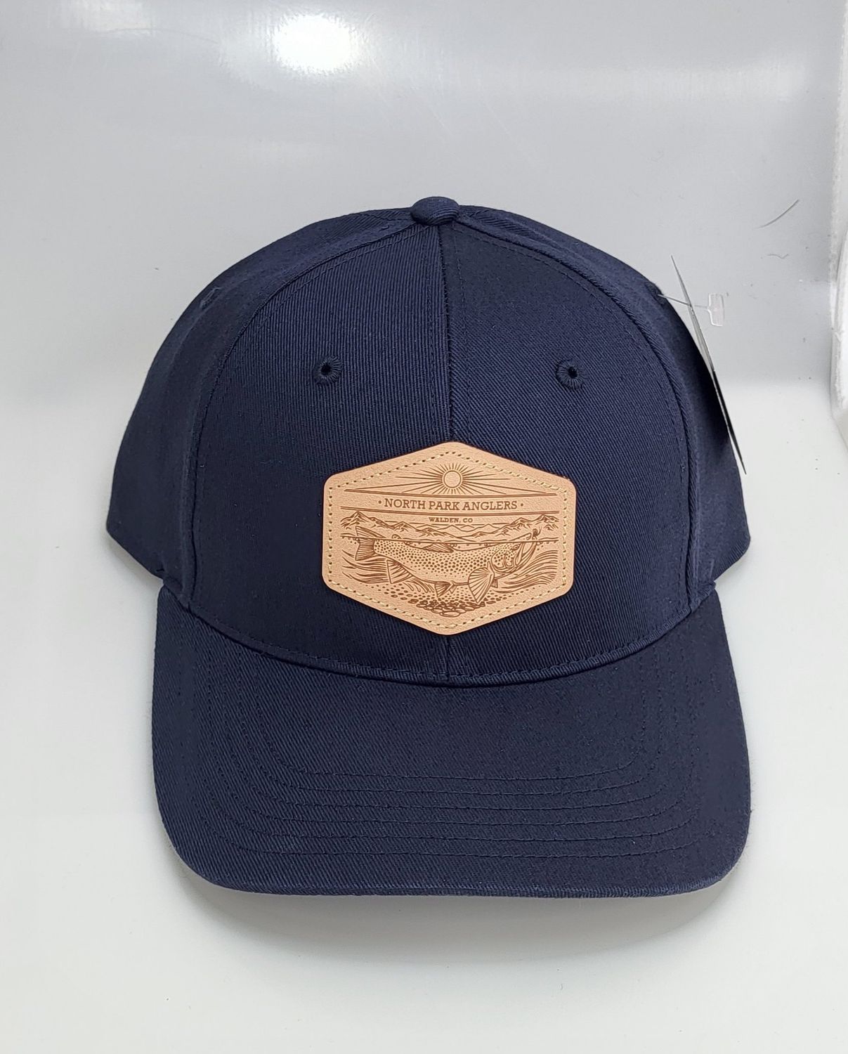NPA Leather Trout Patch Hats