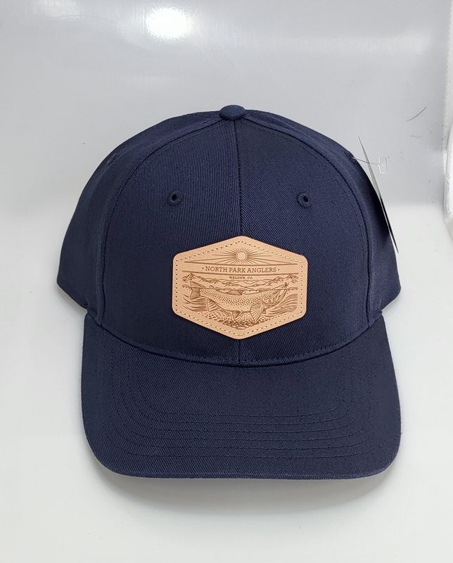 NPA Leather Trout Patch Hats