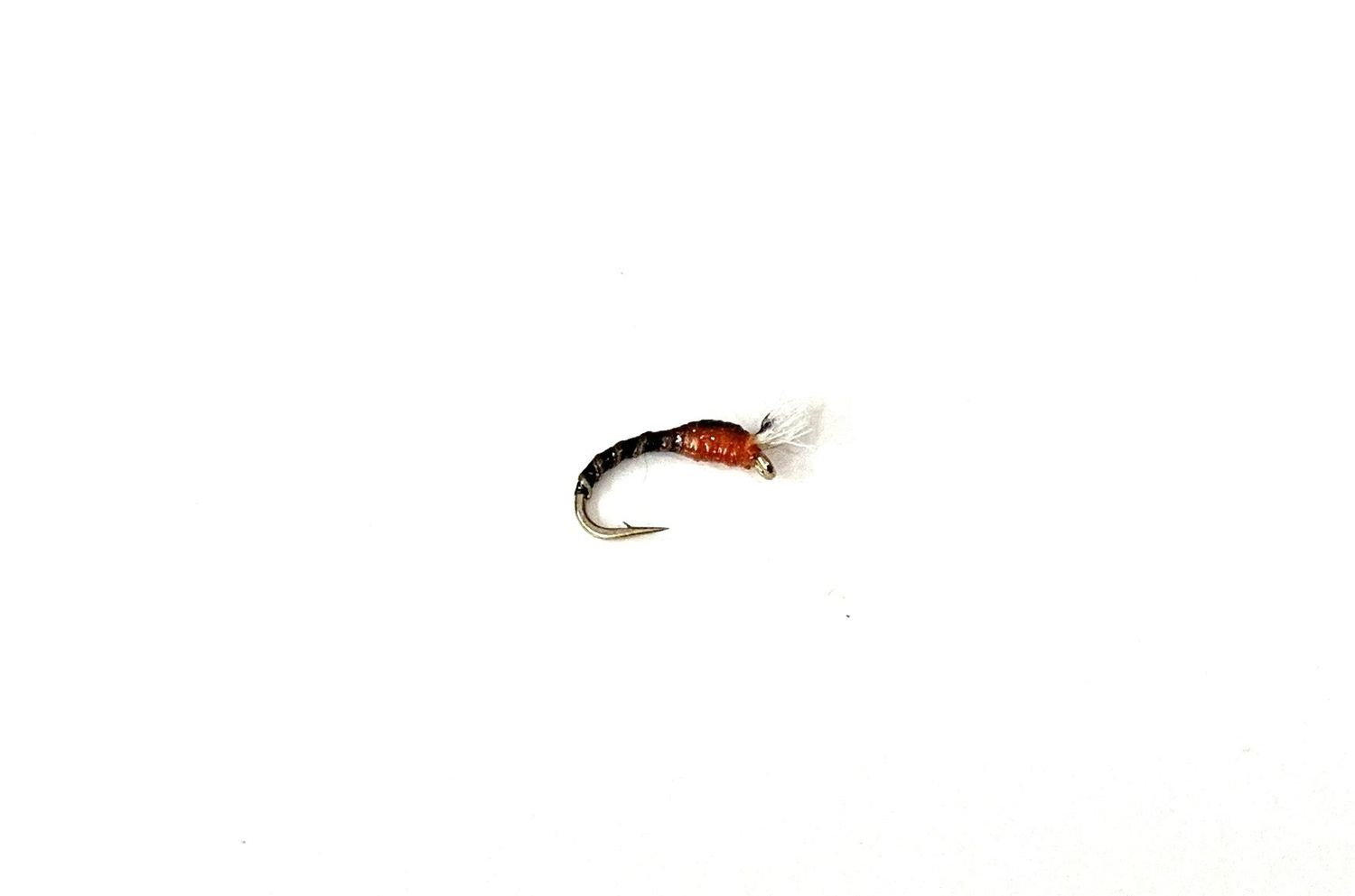 Flexi Floss Chironomid, Color: Black, Size: 14