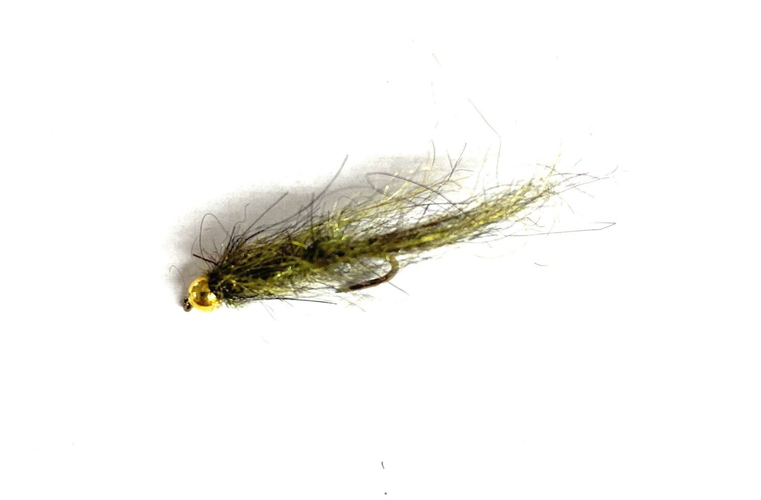 Bead Head Simi Seal Leech, Color: Peacock, Size: 10