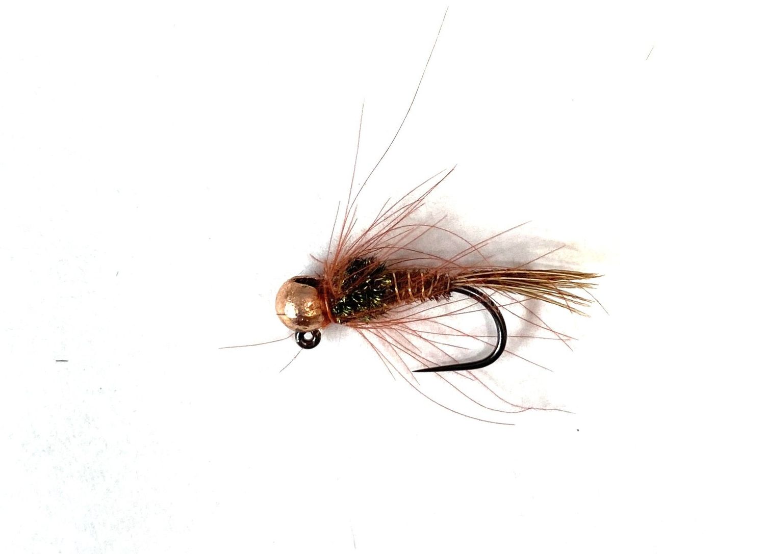 Jigged Pheasant Tail, Color: PT, Size: 12