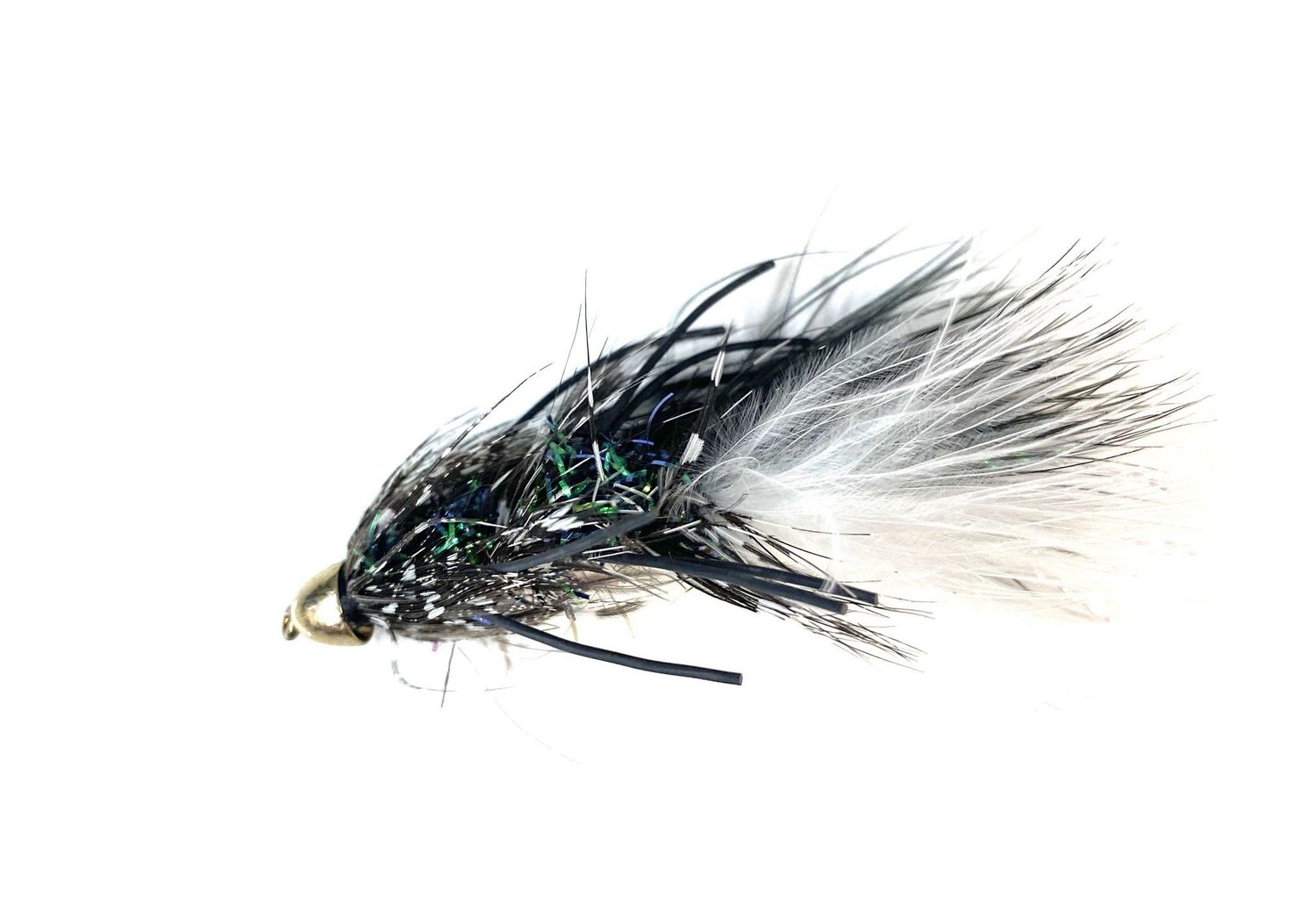 Beldar Rubberleg Bugger , Color: Skunk, Size: 4