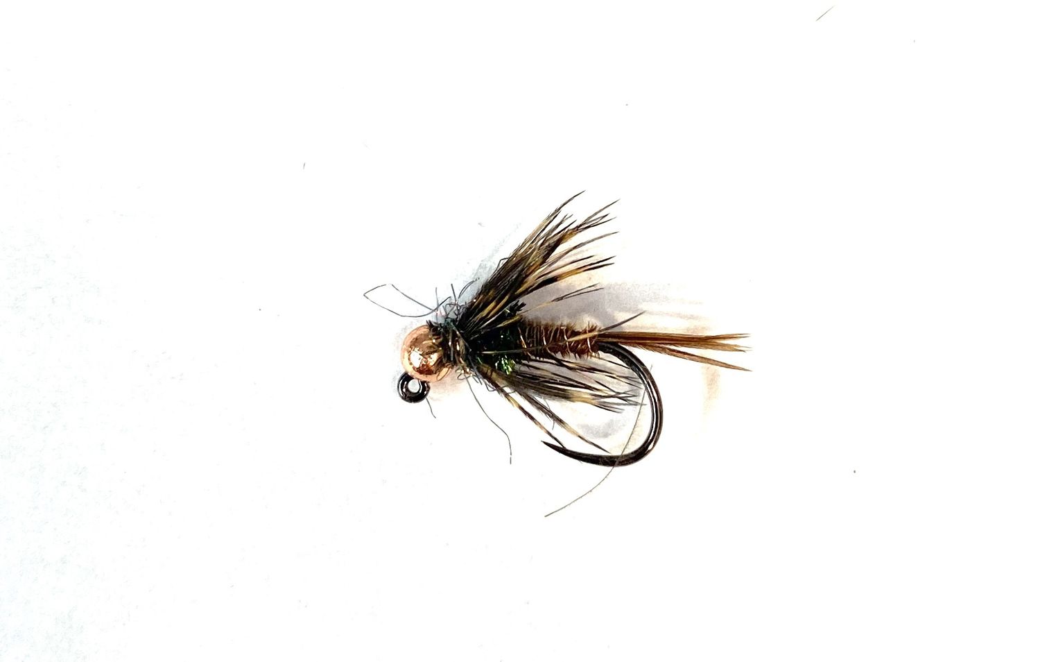 Soft Hackle Pheasant Tail Jig, Color: PT, Size: 12