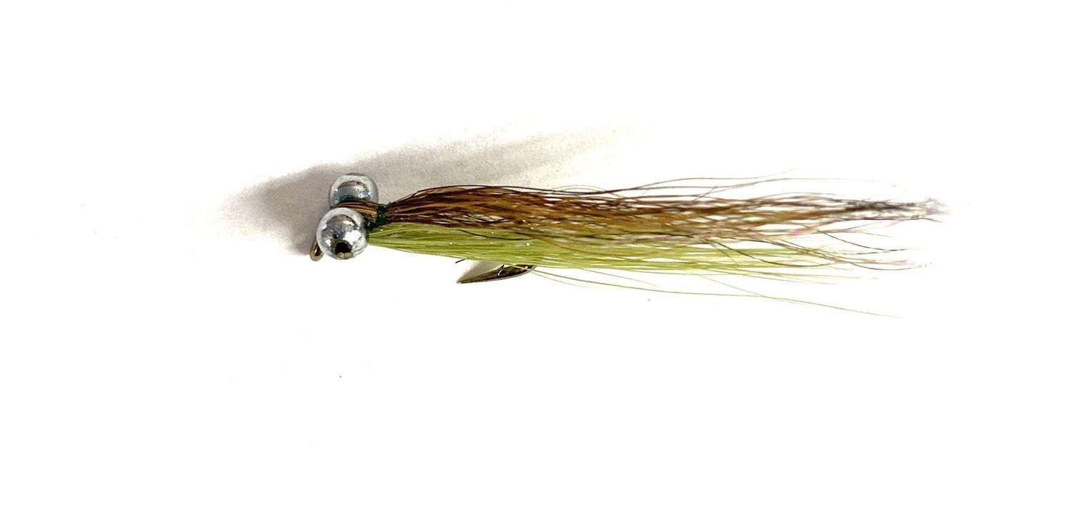 Freshwater Clouser, Color: Olive, Size: 6
