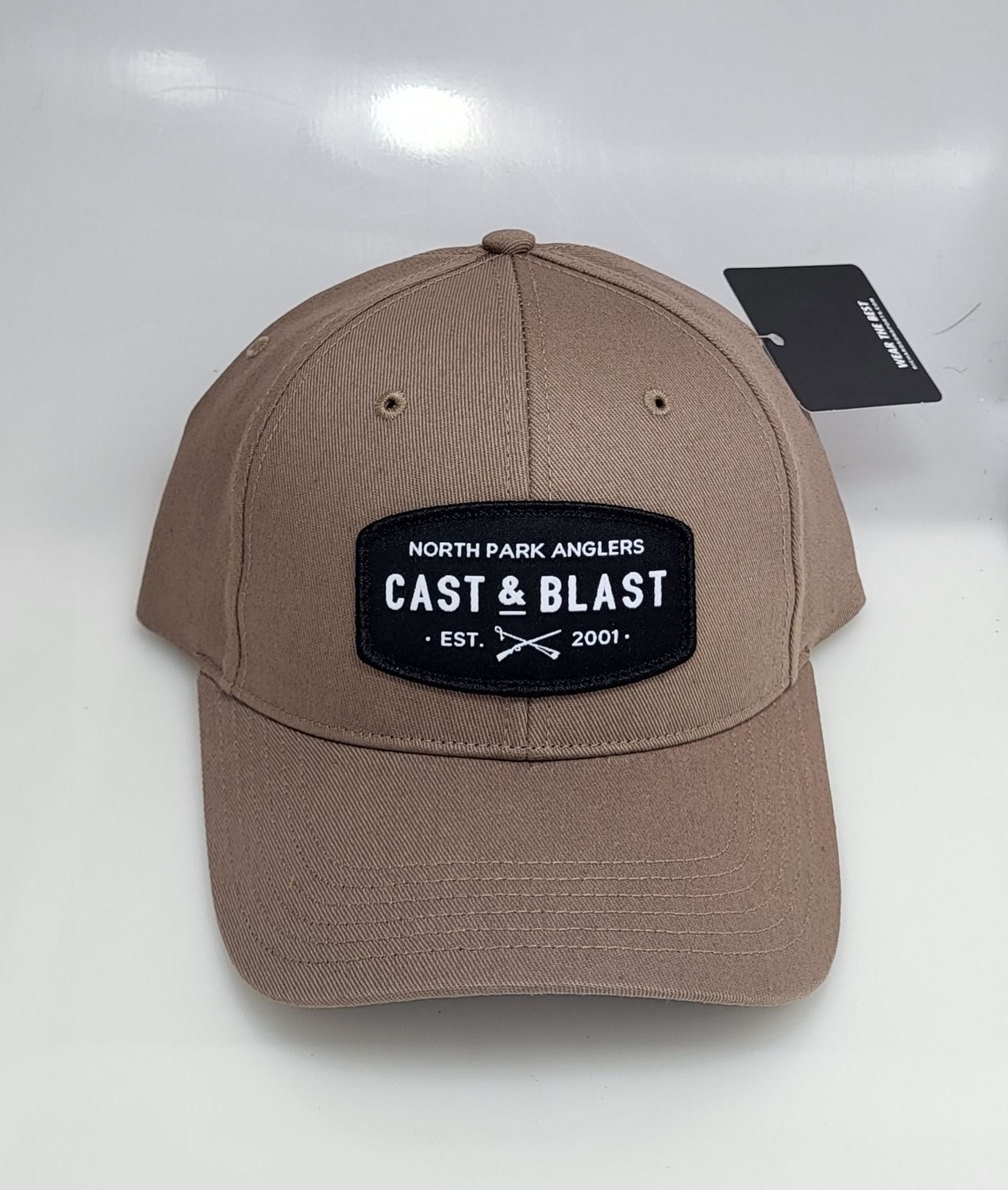 NPA Hats With Cast and Blast logo, Color: Light Brown