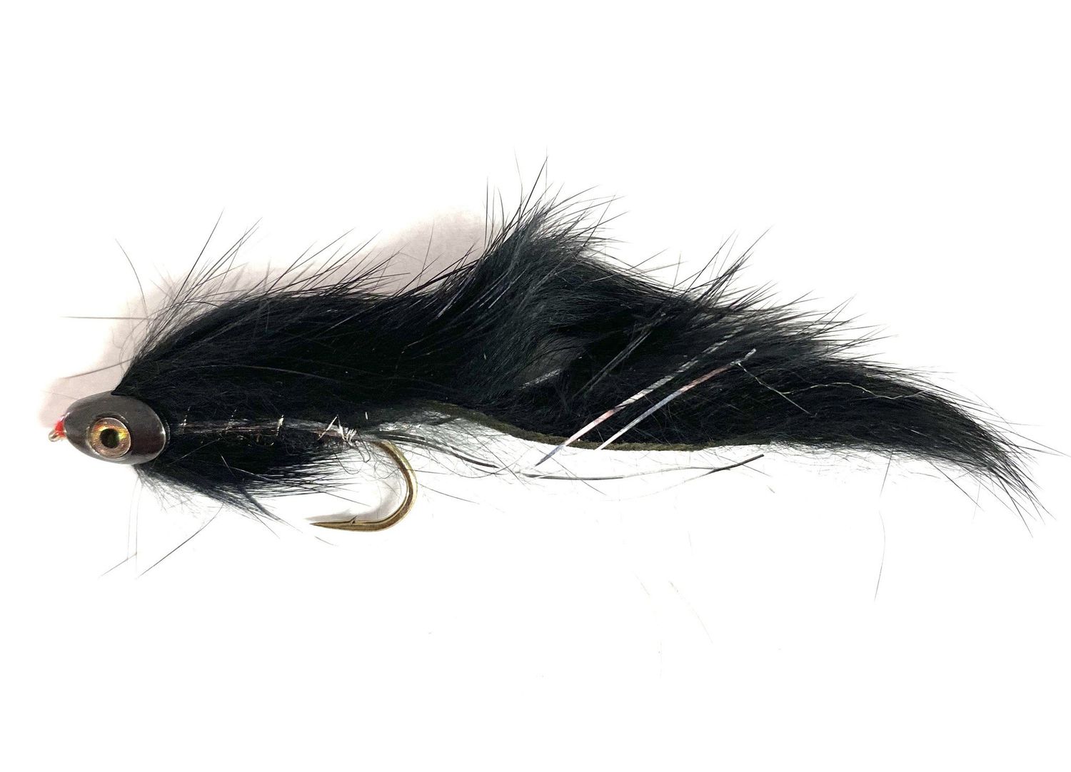 Fish Skull Zonker, Color: Black, Size: 6
