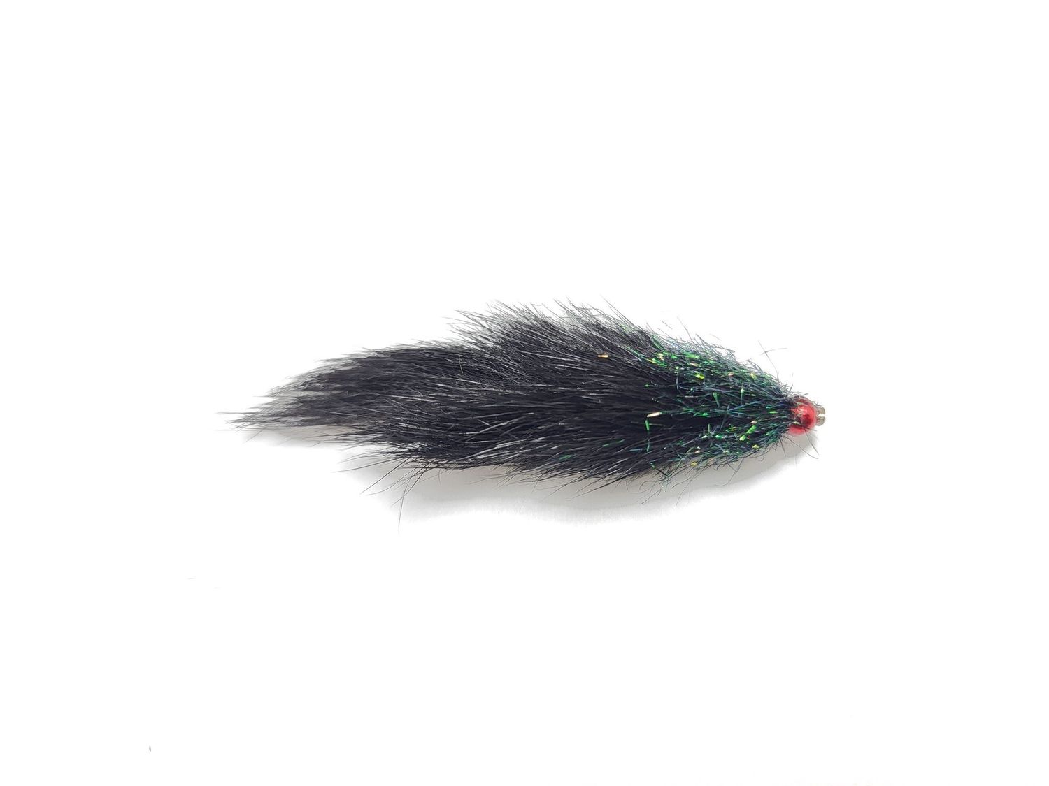 Fulling Mill Balanced Squirrel Leech, Color: Black, Size: 10