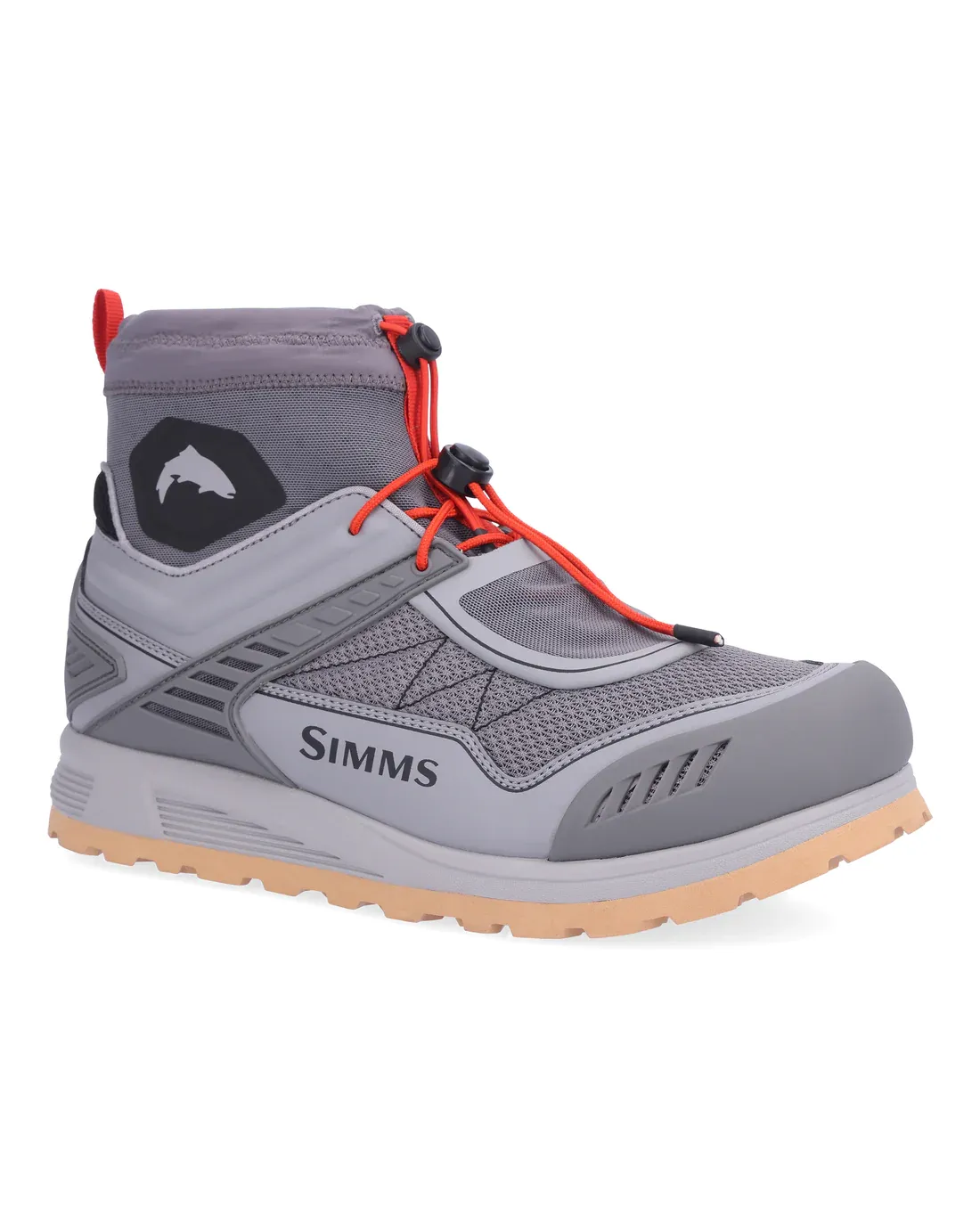 Simms Flyweight Access Wet Wading Shoe, Color: Steel, Size: 9