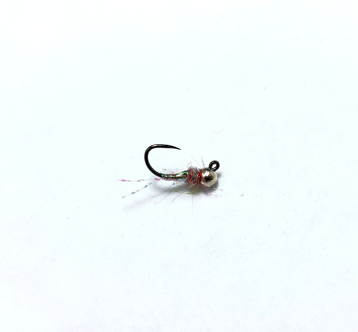 Jiggy Flash Baetis, Color: Rainbow Warrior, Size: 16