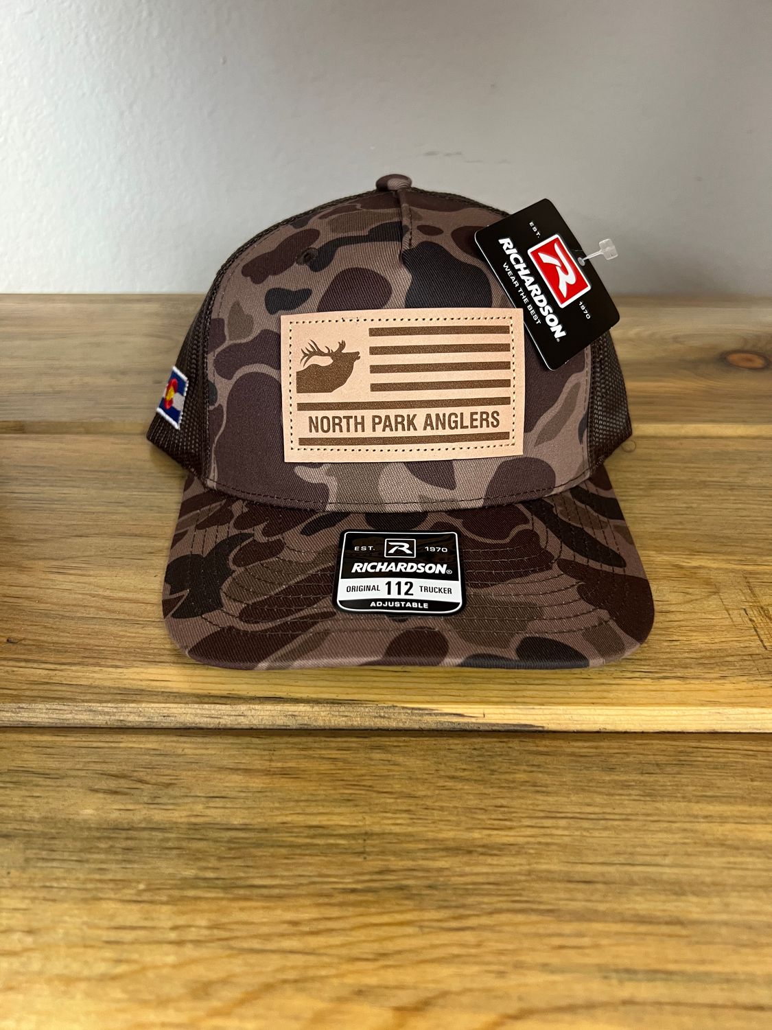 NPA Hat Leather Elk Patch Hats