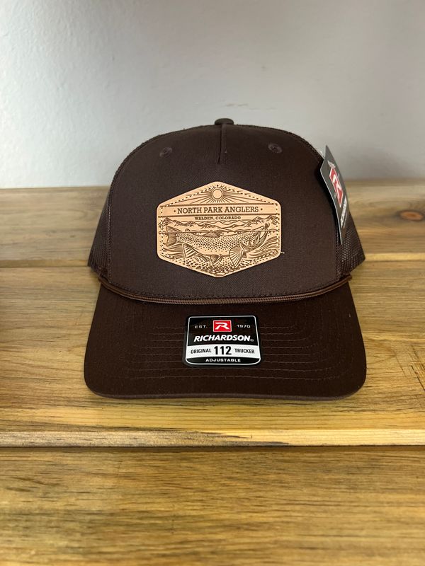 NPA Hat Leather Casey Underwood Patch