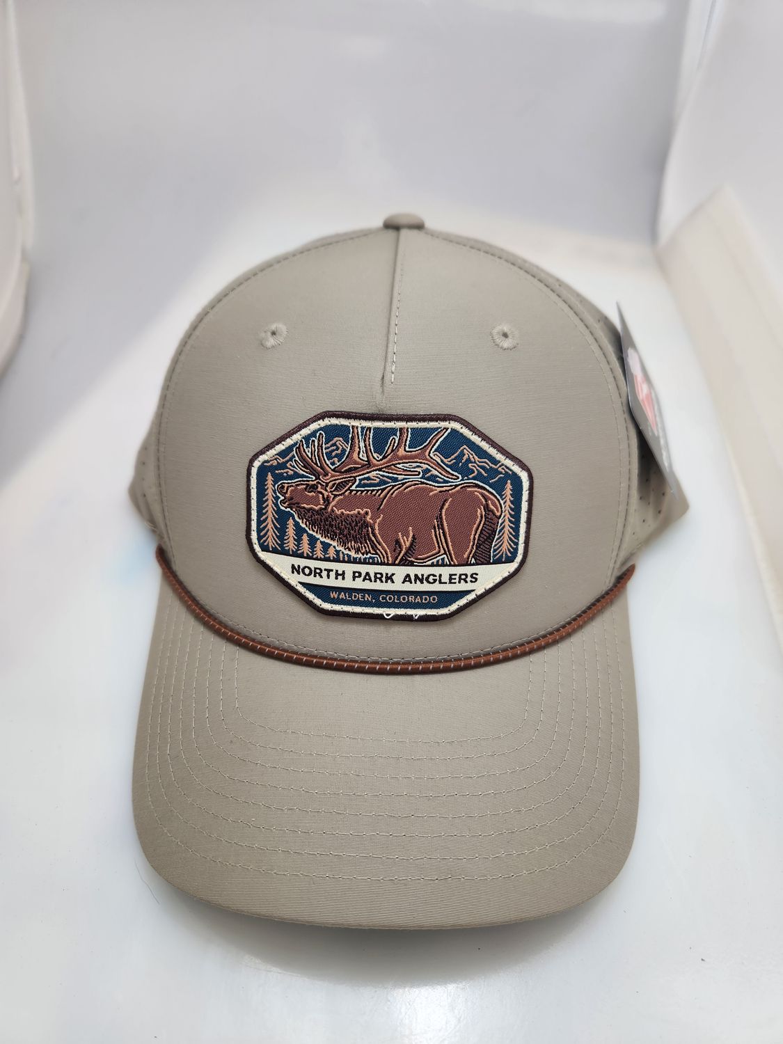 NPA Hat Elk Patch Hats, Color: Khaki