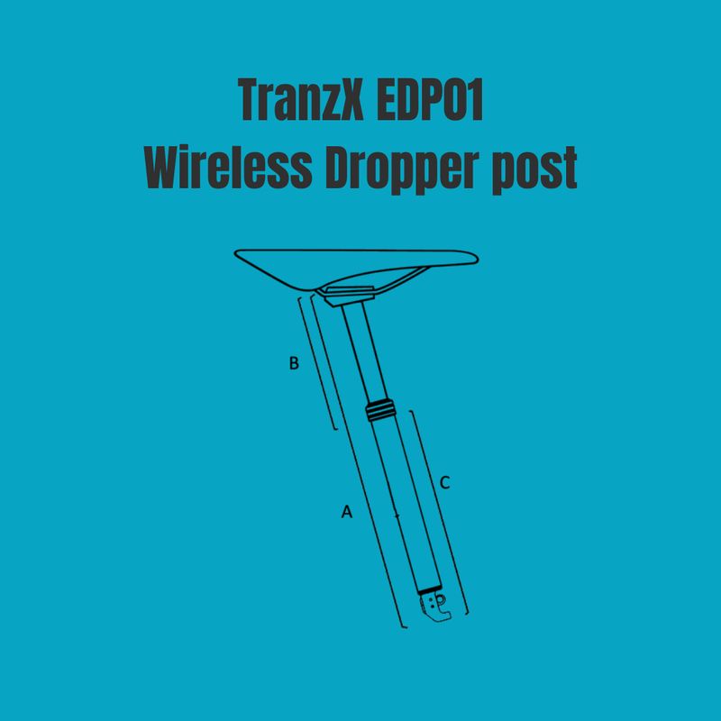TranzX EDP01 Wireless Dropper Post