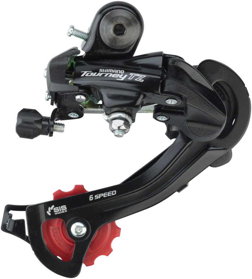 Shimano Tourney RD-TZ500 Rear Derailleur - 67 Speed Long Cage Black Shimano Rear Direct Mount