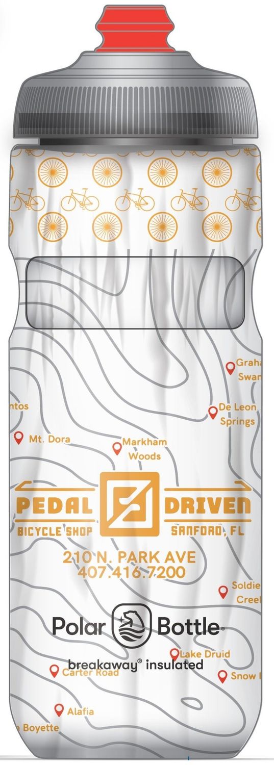 Pedal Driven - 20oz Overall Breakaway® Insulated Water Bottle