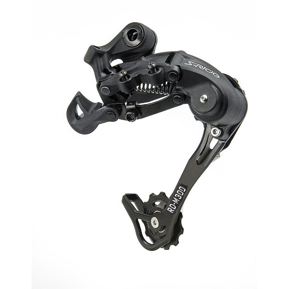 S-Ride M300 9sp Rear Derailleur, 1:1, Long Cage - Black  NLS