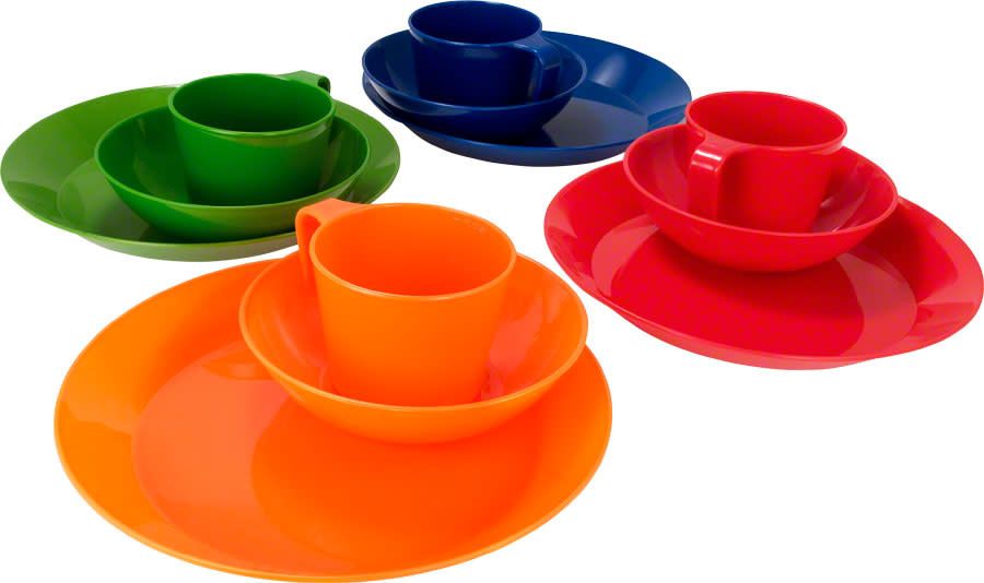 GSI Outdoors Cascadian 4 Person Table Set: Multi Color
