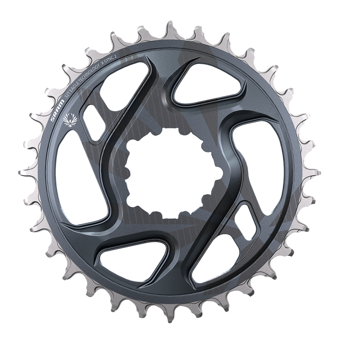 SRAM, GX Eagle C1, Chainring, Teeth: 32, Speed: 11/12, BCD: Direct Mount, Aluminum, Grey, 3mm
