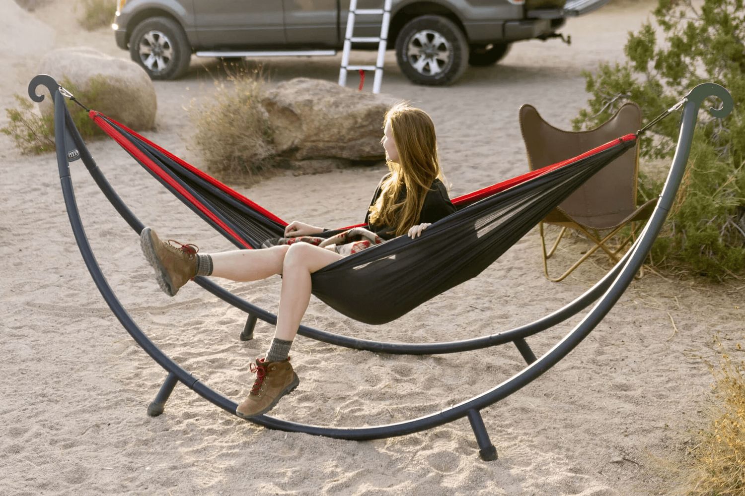 ENO SoloPod Hammock Stand Charcoal