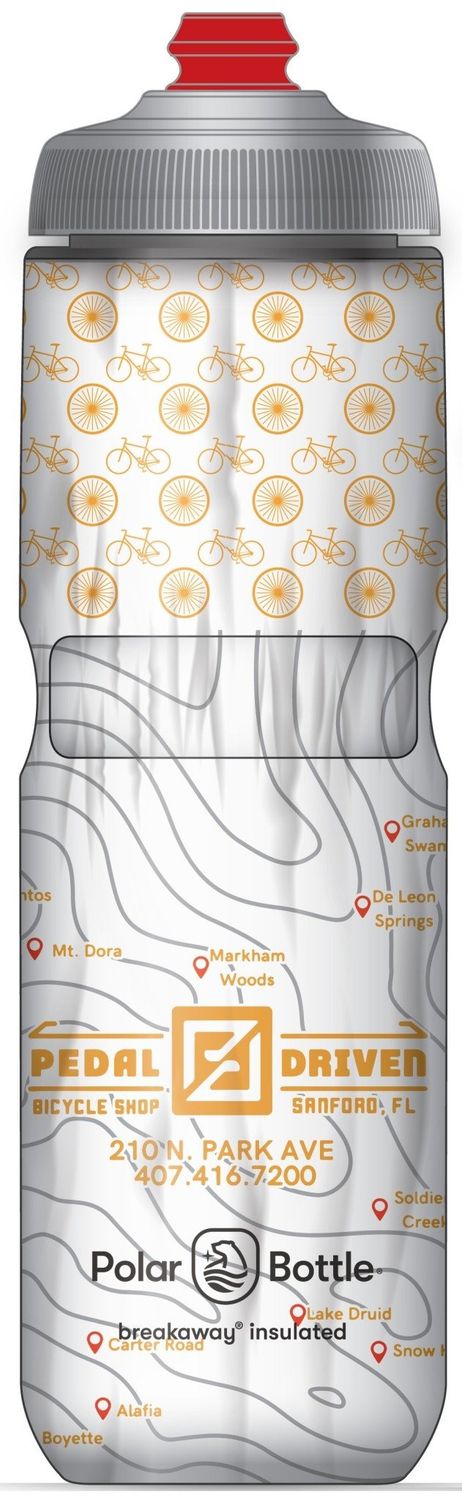 Pedal Driven - 24oz Overall Breakaway® Insulated Water Bottle
