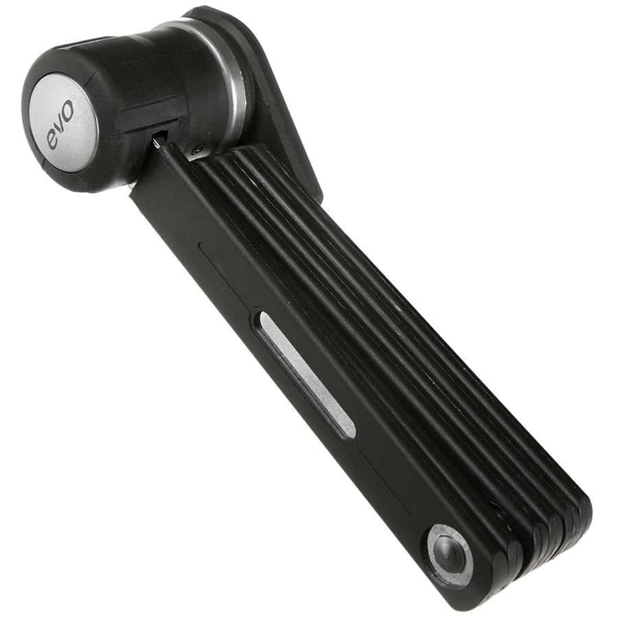 EVO, Lockdown, Folding lock, Key, 3mm, 69cm, 27&quot;, Black