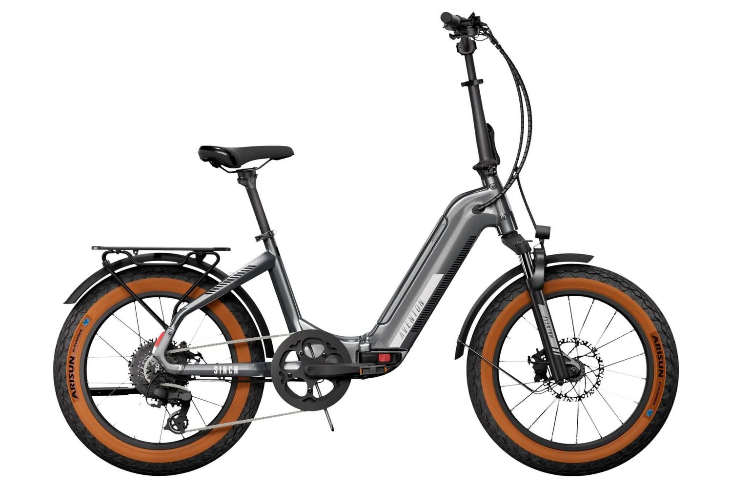 Aventon Sinch.2 Step Through, Color: Quicksilver
