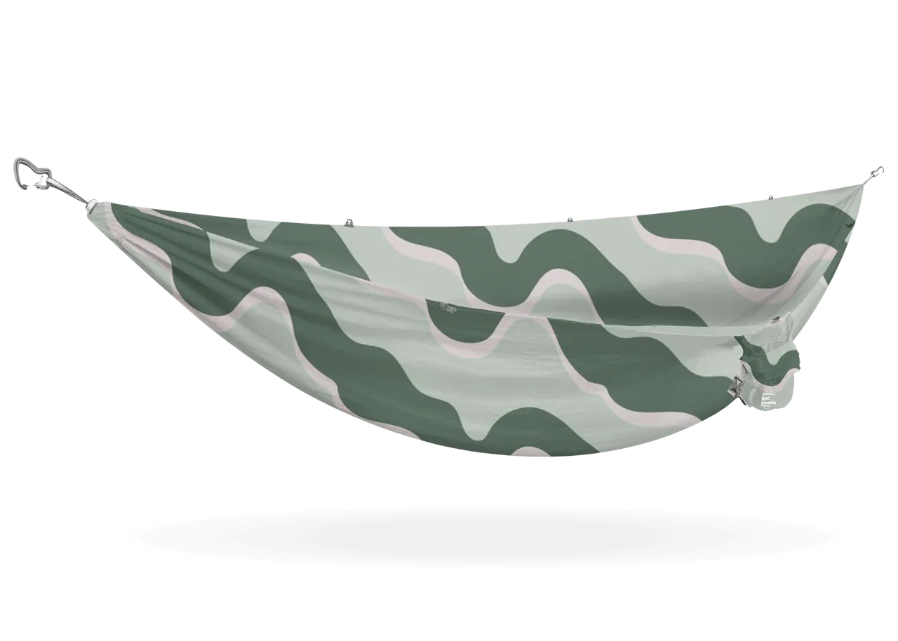 Kammok Roo Double Printed, Color: Ripple Ocean