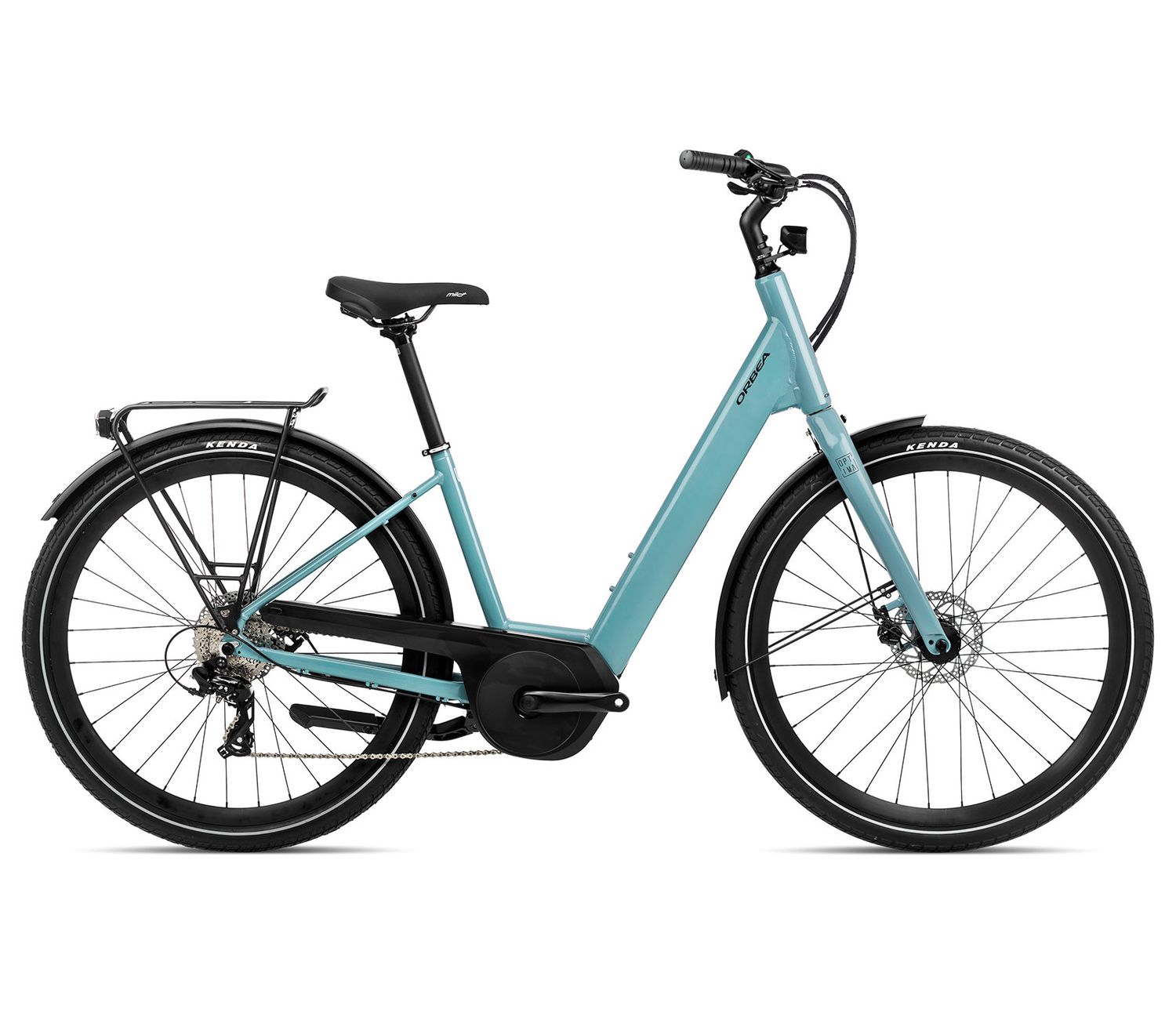 Orbea Optima E50, Color: Gloss Blue, Size: SM