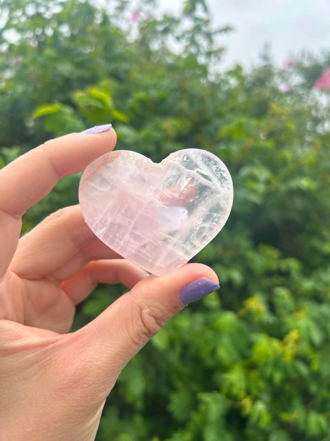 Rose Quartz Heart Bowl
