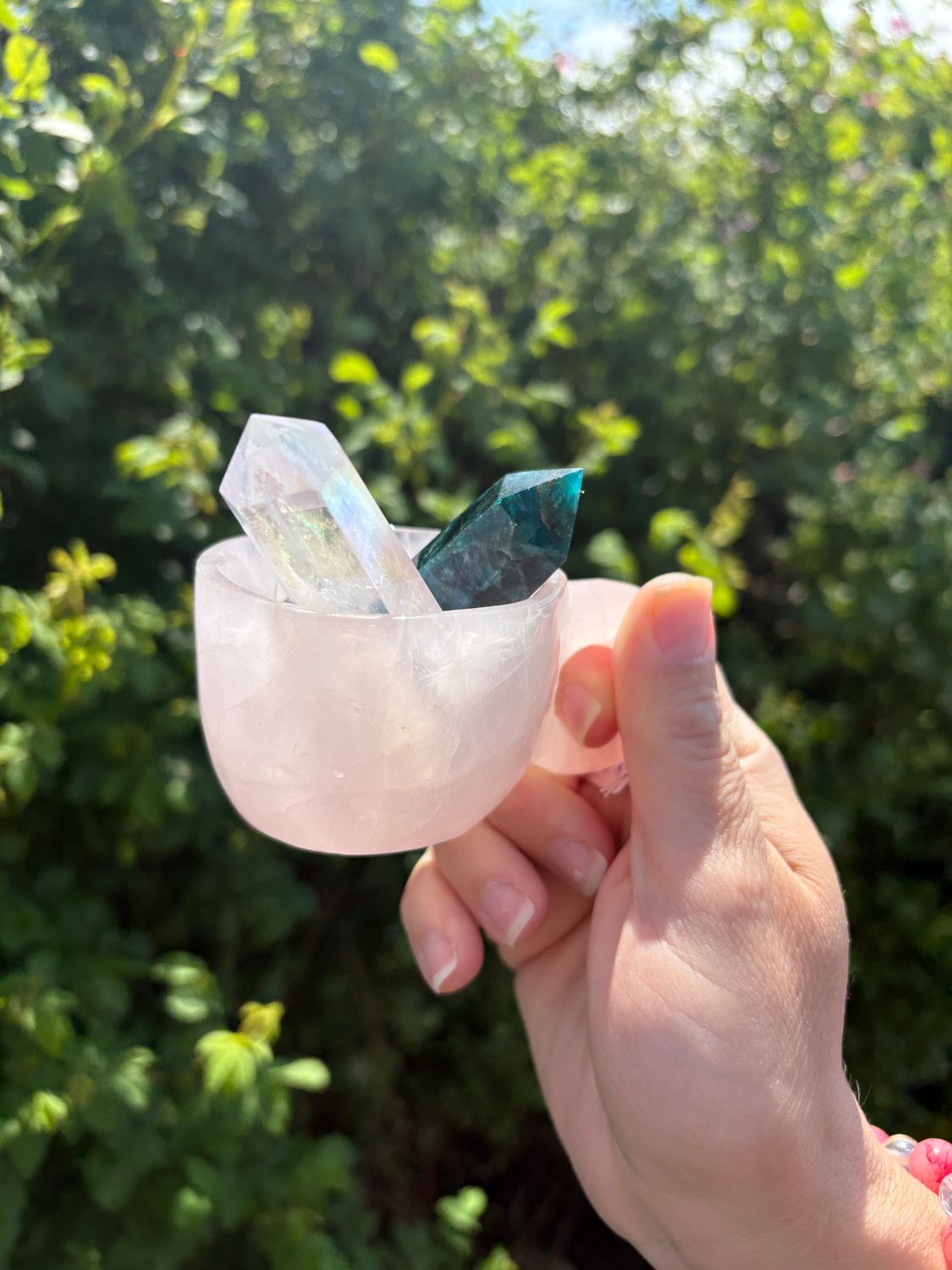 Rose Quartz Teacup
