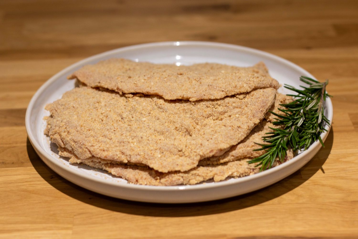 Schnitzels gepaneerd