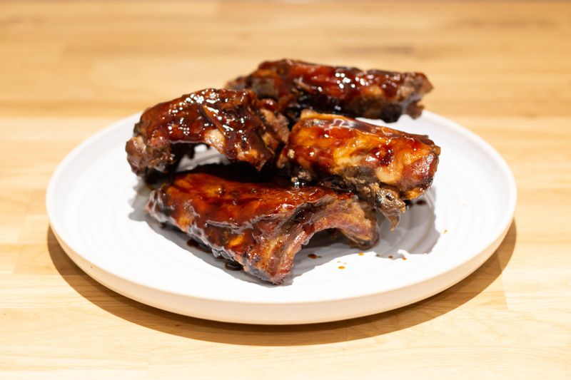 Gegrilde spareribs